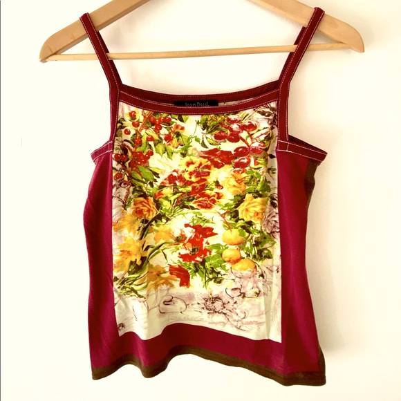 RARE, HAUTE COUTURE INFAMOUS JEAN PAUL GAULTIER SIGNED GARDEN TANK - Picture 1 of 15